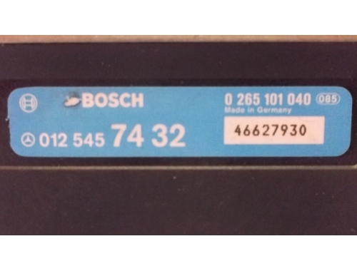 ABS-Steuergerät Mercedes Benz Klasse C BOSCH:0265010040