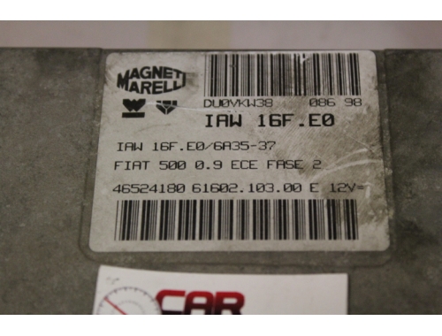 Centralita de motor Fiat 500 MAGNETI MARELLI: IAW 16F.E0