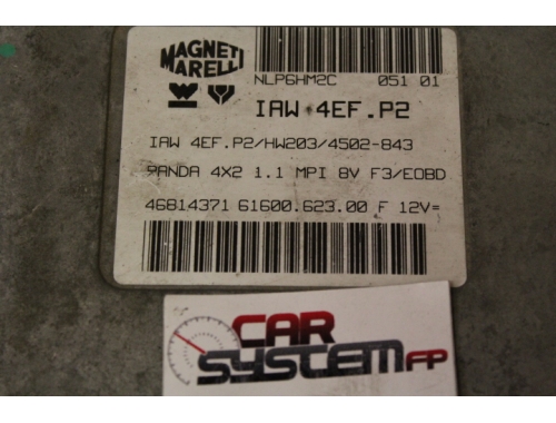 Motorsteuergerät Fiat Panda MAGNETI MARELLI: IAW 4EF.P2