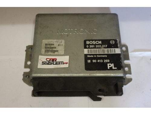 Motorsteuergerät Opel Astra BOSCH 0261203017 - Codierung BOSCH: 0261203017