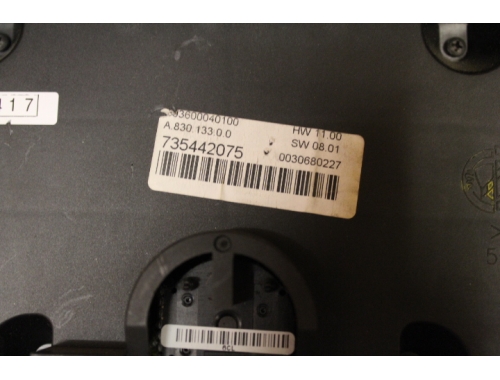 Commande de climatisation Fiat Bravo MAGNETI MARELLI: 735442075