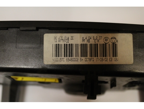 Commande de climatisation Citroen C5 VALEO