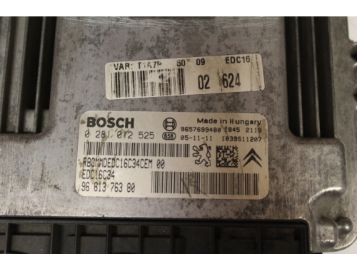Engine ECU Peugeot 206 BOSCH 0281012525 - Code Transfer Repair various BOSCH:0281012525