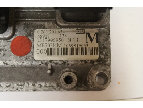 0261201634 BOSCH Centralina Motore Lancia Ypsilon Passaggio Codici Riverginazione