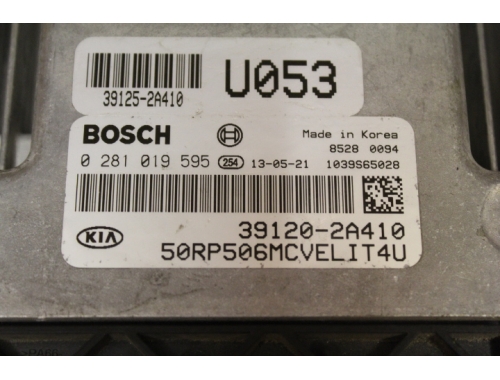 Calculateur moteur Groupe Kia - BOSCH 0281019595 - Transfert des codes Réparation diverses BOSCH: 0281019595