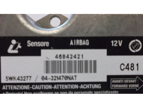 Calculateur airbag Alfa Romeo 147 5WK43277