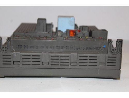 BSI Peugeot 807 - 9646907380 - Transfert des codes Remise à zéro (virginisation) 9646907380