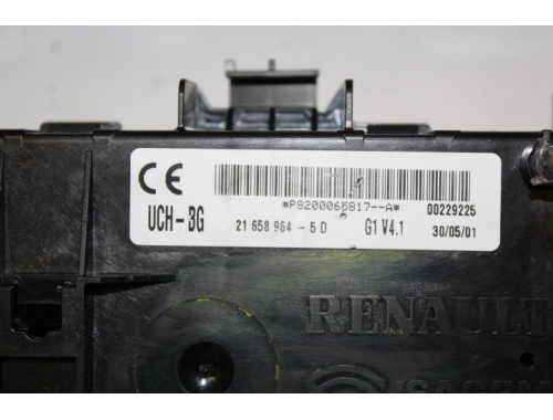 UCH Renault Clio - SAGEM 21659062-7 - Traspaso de códigos Reparación varias SAGEM: 21659062-7