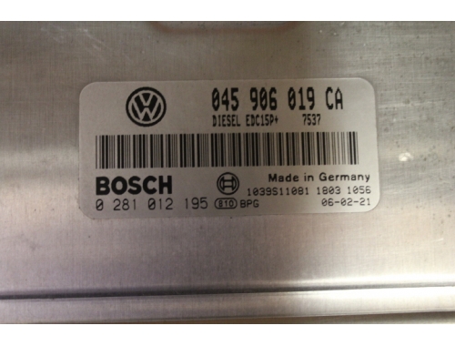 Engine ECU Volkswagen Polo - BOSCH 0281012195 - Code Transfer Repair various BOSCH:0281012195