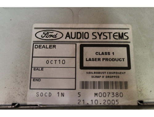 Autoradio - Lettore CD Ford Focus - VP7S7F - 18C21 - DA - Passaggio Codici Riparazioni Varie VP7S7F