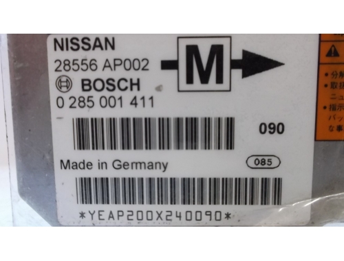 Centralina Airbag Nissan Micra BOSCH:0285001411