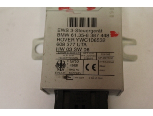 Calculateur Immo BMW E46 61.35-8