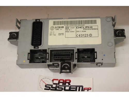 BSI Fiat Punto - DELPHI 51735169 - Transfert des codes Réparation diverses DELPHI: