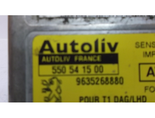 Centralina Airbag Peugeot 206 AUTOLIV:550541500