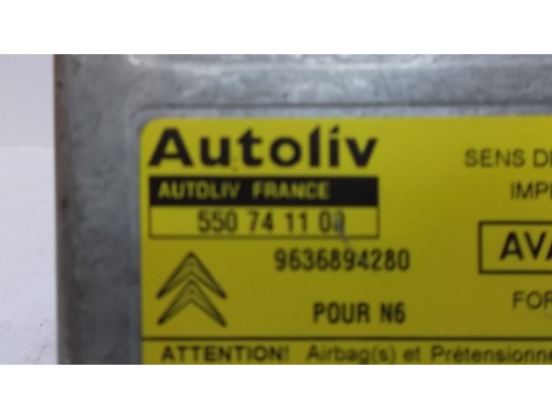 Calculateur airbag Citroen Xsara AUTOLIV:550741100
