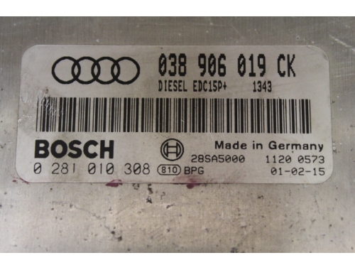 Motorsteuergerät Audi A3 BOSCH:0281010308