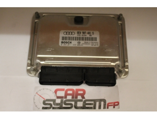 Calculateur moteur Audi A4 - BOSCH 0281011435 - Transfert des codes Réparation diverses Remise à zéro (virginisation) Décodage total BOSCH:0281011435