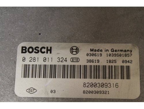 Motorsteuergerät Renault Laguna BOSCH:0281011324