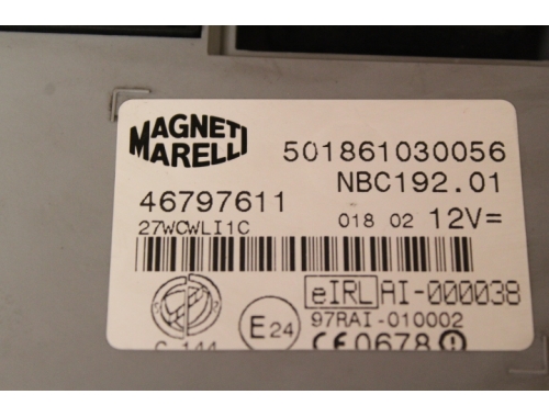 Komfortsteuergerät Fiat Stilo MARELLI: