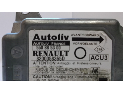Centralina Airbag Renault Twingo AUTOLIV:550885300