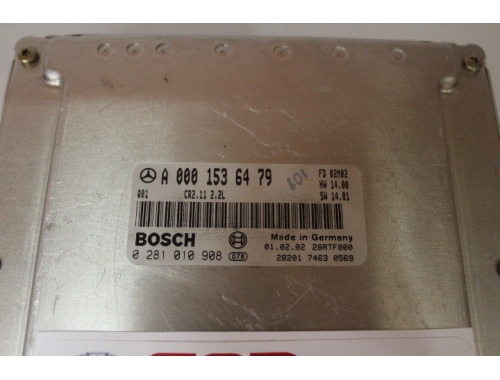 Calculateur moteur Mercedes Classe E220 - BOSCH 0281010908 - Transfert des codes Réparation diverses Décodage total BOSCH:0281010908