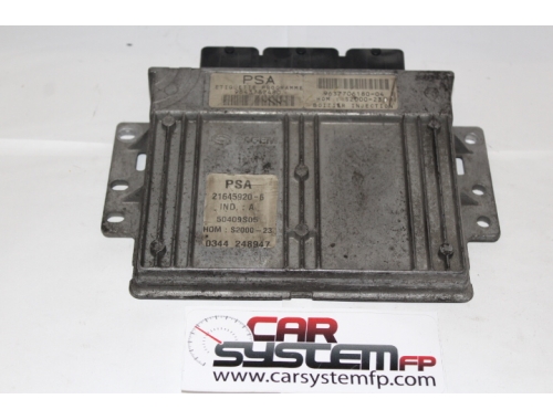 Motorsteuergerät Peugeot 206 - SAGEM 9643782480 - Codierung SAGEM:9643782480 21645920-6