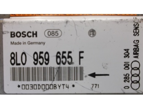 Centralina Airbag Audi A3 BOSCH:0285001304