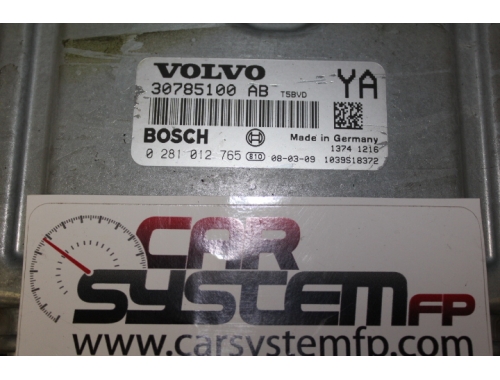 Motorsteuergerät Volvo S80 - BOSCH 0281012765 - Codierung Reparatur verschiedene BOSCH:0281012765 30785100AB