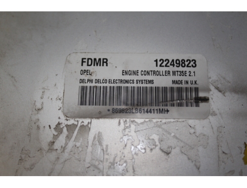 Calculateur moteur Opel Meriva - DELPHI 12249823 - Transfert des codes Remise à zéro (virginisation) DELPHI:12249823