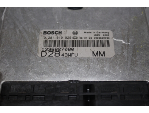 Centralita de motor Fiat Ducato BOSCH: 0281010929