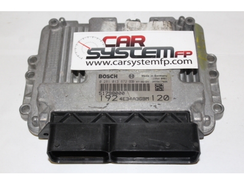Motorsteuergerät Fiat Stilo BOSCH:0281013672