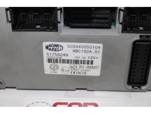Body computer Fiat Stilo - MAGNETI MARELLI 51758249 - Traspaso de códigos Reparación varias MAGNETI MARELLI:51758249
