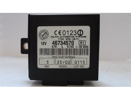 Centralita CODE Fiat Punto DELPHI:46734570