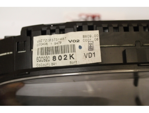 Cuadro de instrumentos Volkswagen Polo - A2C53099862 - Traspaso de códigos Reparación varias 6Q0920802K