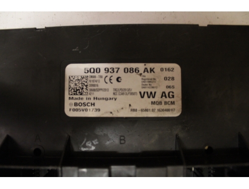 Comfort Control Volkswagen Touran BOSCH:5Q0937086AK