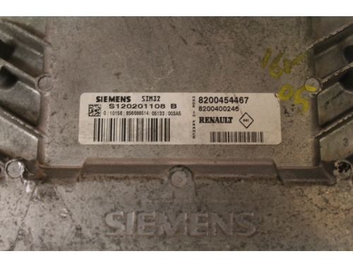 Motorsteuergerät Renault Clio SIEMENS:S120201108B