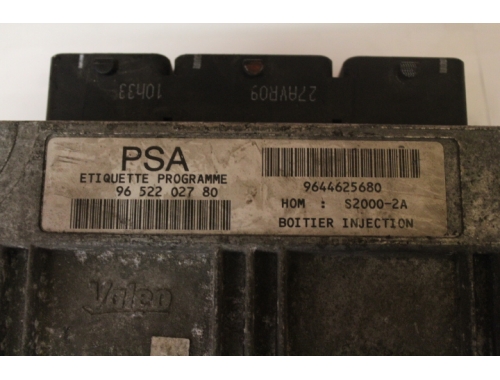Centralita de motor Peugeot 206 VALEO:9652202780