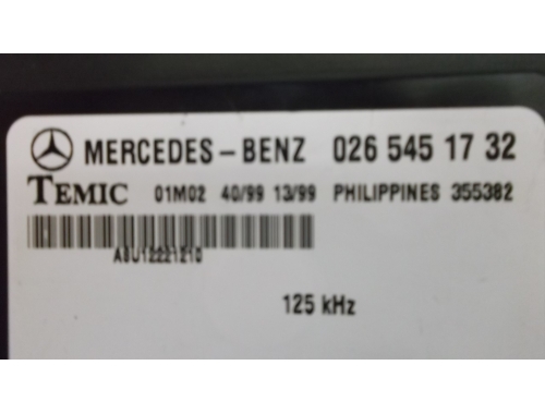 Boîtier CODE Mercedes Sprinter TEMIC:026