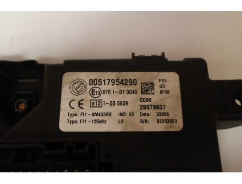 Body computer FIAT GRANDE PUNTO 00517954290, 28079637