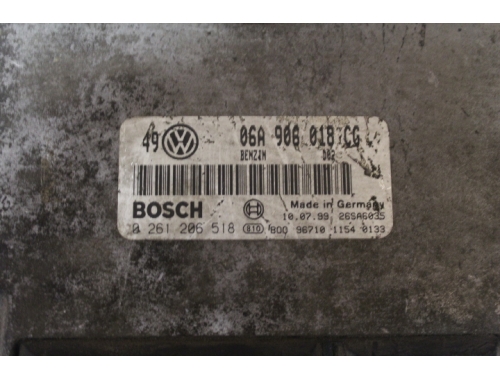0261206518 BOSCH Centralina Motore VOLKSWAGEN GOLF, BORA 1.8T