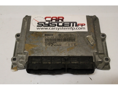 Calculateur moteur FIAT STILO 1.9 JTD BOSCH 0281010337, 55185364