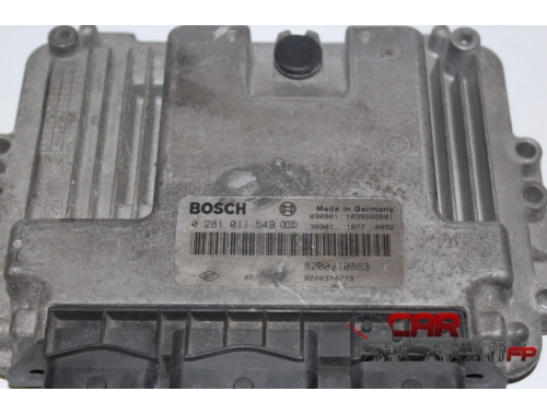 Engine ECU RENAULT MEGANE SCENIC 1.9 DCI BOSCH 0281011549, 8200310863, 8200370779