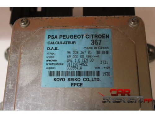 Steuergerät Lenksäule Gruppe Peugeot / Citroen PSA:9650836780