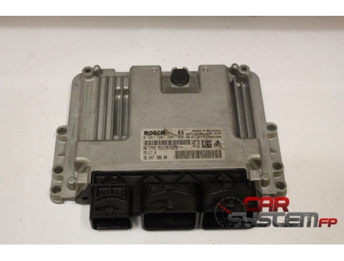Engine ECU PEUGEOT 207 CC 1.6 0261201505, MEV17.4, 9664738680, 9663193780