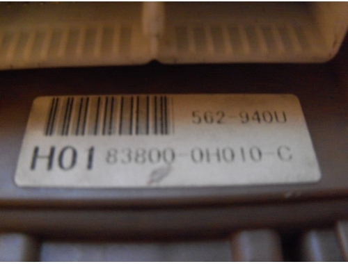 Combiné d'instruments Citroen C1 83800-0H010-C
