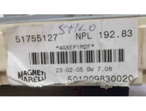 Centralina Scatola Porta Fusibili Fiat Stilo MAGNETI MARELLI:51755127