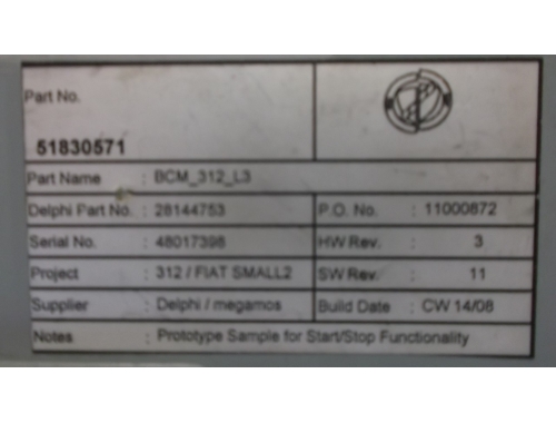 BSI Fiat 500 Part