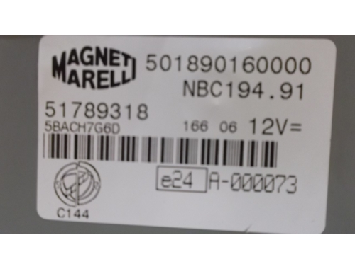 Body computer Fiat Croma MAGNETI MARELLI:501890160000