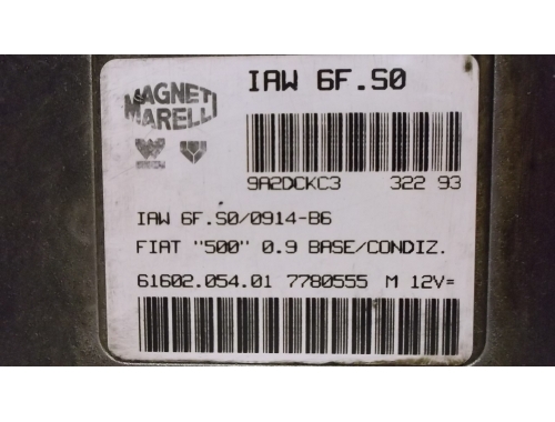 Motorsteuergerät Fiat Cinquecento MAGNETI MARELLI IAW6F.S0