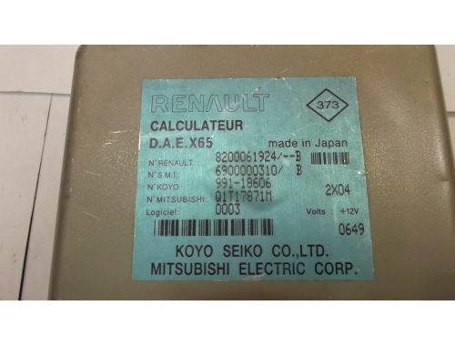 Centralina Piantone Elettroguida Renault Clio 8200061924